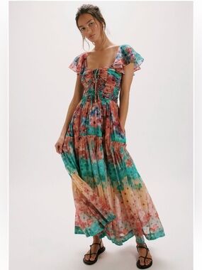 formal halter neck maxi dress Petal and Pup Women's Anabelle Halter Neck Lace Maxi Dress